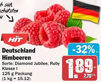 HIT Deutschland Himbeeren Angebot
