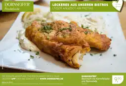 Dornseifer DORNSEIFERS Backfisch mit Kartoffelsalat und Remoulade Angebot