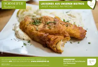 Dornseifer DORNSEIFERS Backfisch mit Kartoffelsalat und Remoulade Angebot