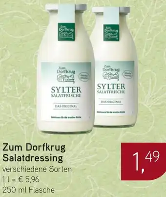 Dornseifer Zum Dorfkrug Salatdressing Angebot