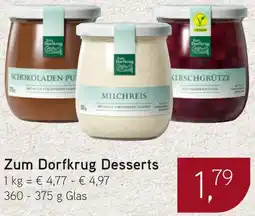 Dornseifer Zum Dorfkrug Desserts Angebot