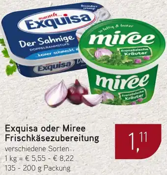 Dornseifer Exquisa oder Miree Frischkäsezubereitung Angebot