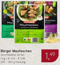 Dornseifer Bürger Maultaschen Angebot