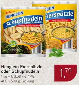 Dornseifer Henglein Eierspätzle oder Schupfnudeln Angebot