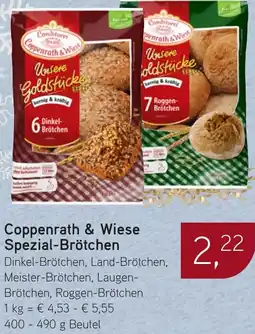 Dornseifer Coppenrath & Wiese Spezial-Brötchen Angebot