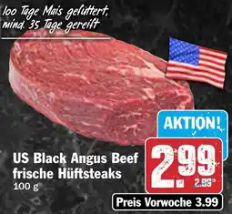HIT US Black Angus Beef frische Hüftsteaks Angebot