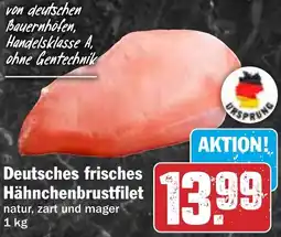 HIT Deutsches frisches Hähnchenbrustfilet Angebot