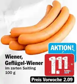 HIT Wiener, Geflügel-Wiener Angebot