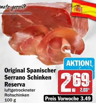 HIT Original Spanischer Serrano Schinken Reserva Angebot