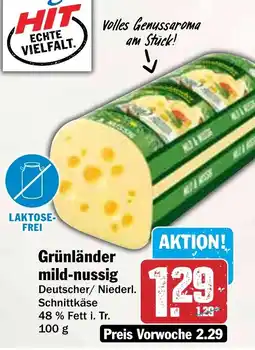 HIT Grünländer mild-nussig Angebot