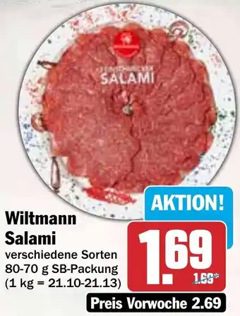 HIT Wiltmann Salami Angebot