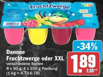 HIT Danone Fruchtzwerge oder XXL Angebot