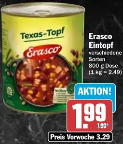 HIT Erasco Eintopf Angebot