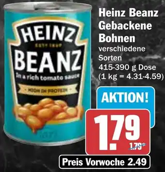 HIT Heinz Beanz Gebackene Bohnen Angebot