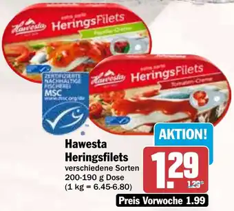 HIT Hawesta Heringsfilets Angebot