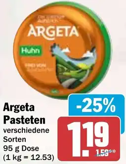 HIT Argeta Pasteten Angebot