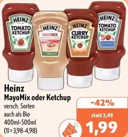 Aktiv Irma Heinz MayoMix oder Ketchup Angebot