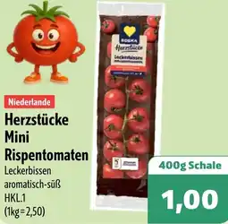 Aktiv Irma EDEKA Herzstücke Mini Rispentomaten Angebot