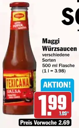 HIT Maggi Würzsaucen Angebot