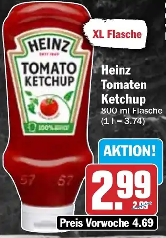 HIT Heinz Tomaten Ketchup Angebot