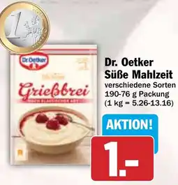HIT Dr. Oetker Süße Mahlzeit Angebot