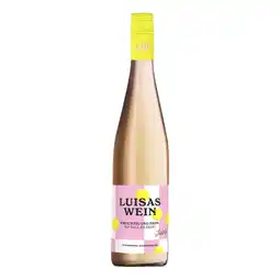 Netto Marken-Discount Luisa's Wein feinfruchtig Rosé Stromberg-Zabergäu 10,5 % vol 0,75 Liter - Inhalt: 6 Flaschen Angebot
