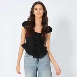 NKD Damen-Bluse mit Rüschen Angebot