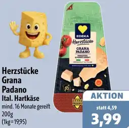Aktiv Irma EDEKA Herzstücke Grana Padano Ital. Hartkäse Angebot