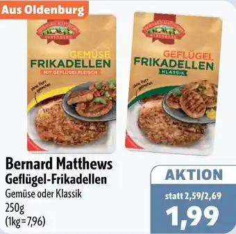 Aktiv Irma Bernard Matthews Geflügel-Frikadellen Angebot