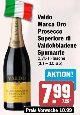 HIT Valdo Marca Oro Prosecco Superiore di Valdobbiadene Spumante Angebot