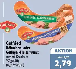 Aktiv Irma Gutfried Hähnchen- oder Geflügel-Fleischwurst Angebot