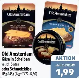Aktiv Irma Old Amsterdam Käse in Scheiben oder Schmelzkäse Angebot