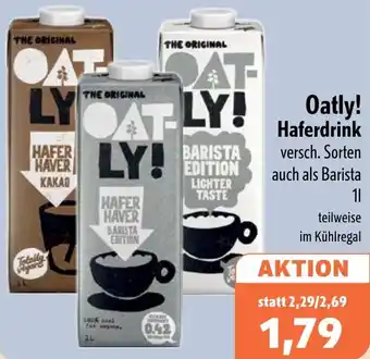 Aktiv Irma Oatly! Haferdrink Angebot