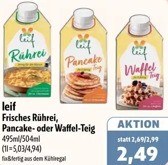 Aktiv Irma leif Frisches Rührei, Pancake- oder Waffel-Teig Angebot