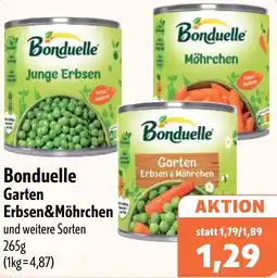 Aktiv Irma Bonduelle Garten Erbsen&Möhrchen Angebot