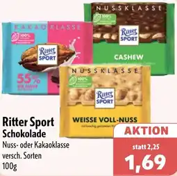 Aktiv Irma Ritter Sport Schokolade Angebot