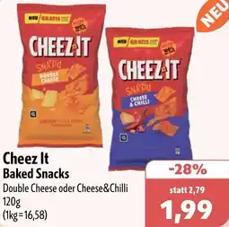 Aktiv Irma Cheez It Baked Snacks Angebot