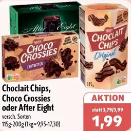 Aktiv Irma Choclait Chips, Choco Crossies oder After Eight Angebot