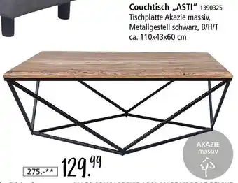 Zurbrüggen Couchtisch ,,ASTI" Angebot