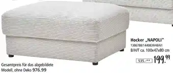 Zurbrüggen Hocker Napoli Angebot
