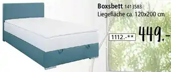Zurbrüggen Boxbett Angebot