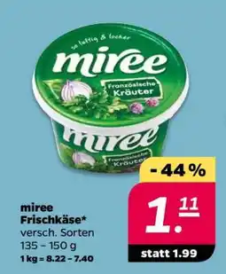 NETTO Miree Frischkäse Angebot