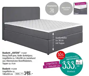 Zurbrüggen Boxbett ,,ANTON" Angebot