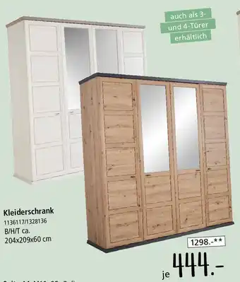 Zurbrüggen Kleiderschrank Angebot