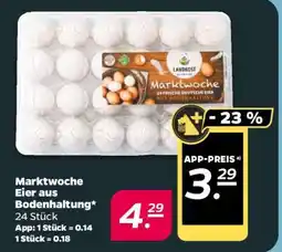 NETTO Marktwoche Eier aus Bodenhaltung Angebot
