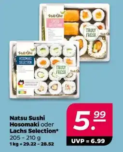 NETTO Natsu Sushi Hosomaki oder Lachs Selection Angebot