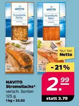 NETTO NAVITO Stremellachs Angebot