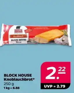 NETTO BLOCK HOUSE Knoblauchbrot Angebot