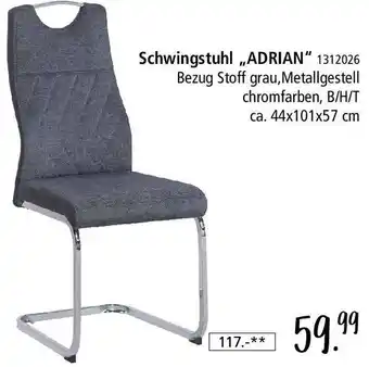 Zurbrüggen Schwingstuhl ,,ADRIAN" Angebot