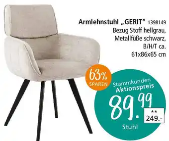 Zurbrüggen Armlehnstuhl ,,GERIT" Angebot